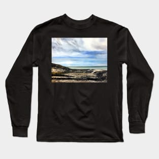 Limeslade Bay - South Wales Long Sleeve T-Shirt